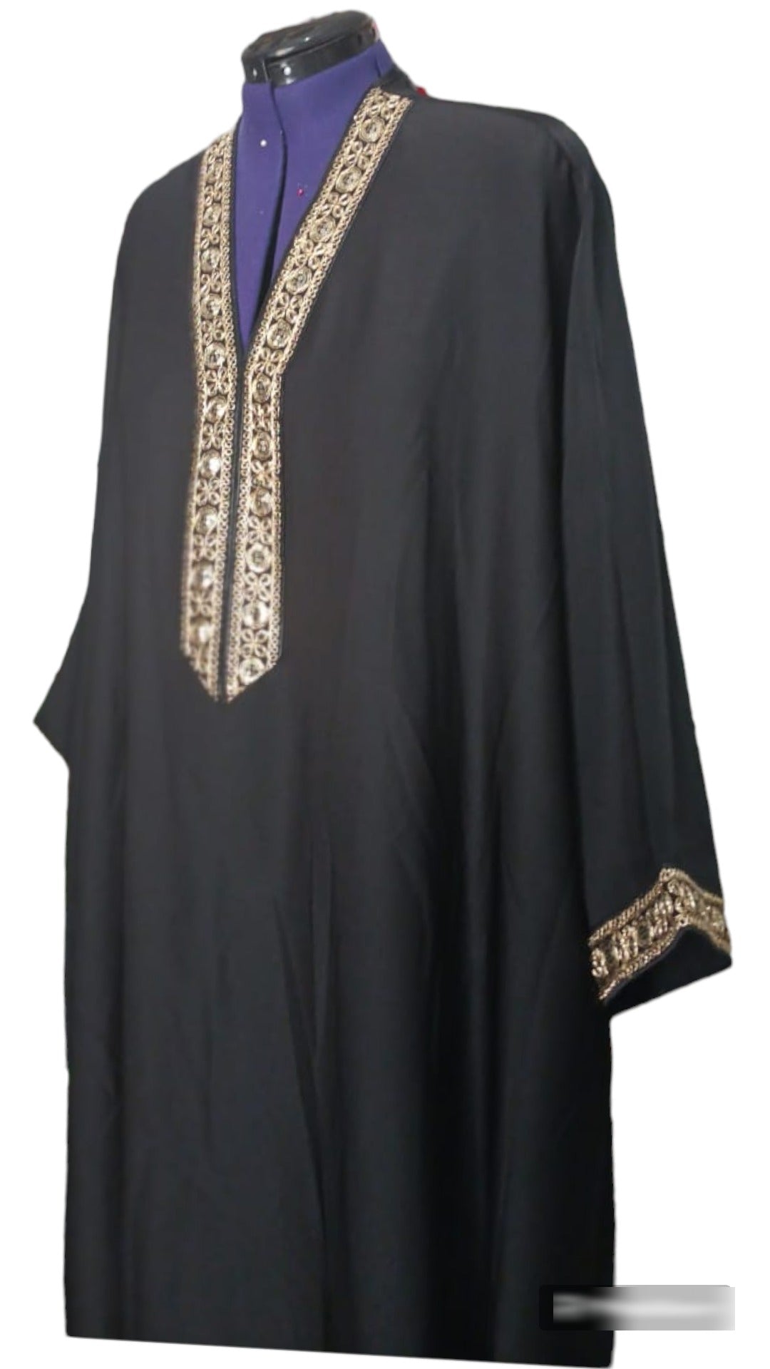 Abaya manches papillon